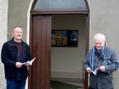 Fr. Celsus Tierney PP and Tommy Ryan, chair of the Ballycahill 200 Committee