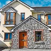 One of the houses at Gracefield Manor that was left unfinished after the property crash