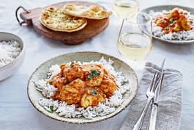 A delicious curry with Monkfish