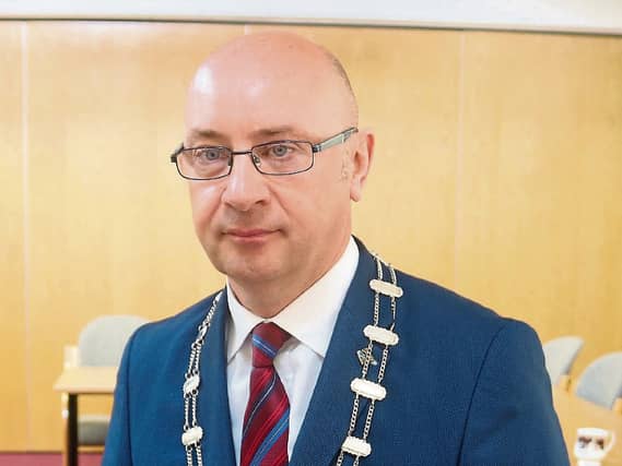 Cllr Michael Collins, mayor of the city and county of Limerick, had the deciding vote