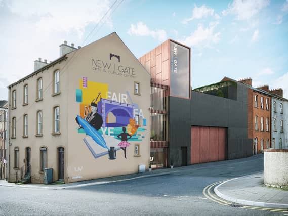 How the new arts centre will look.