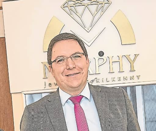 Martin Costello, proprietor of Murphy Jewellers on High Street