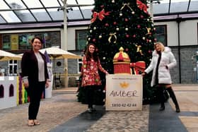 Manager of MacDonagh Junction, Marion Acreman, Manager of Amber Womens Refuge, Lisa Morris and Brand Ambassador with The Kilkenny People, Siobhan Donohoe