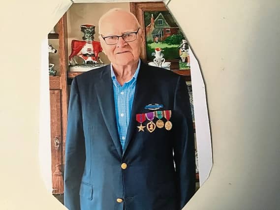 The late Thomas F Moore was one of the last survivors of the Normandy Landings in WWII