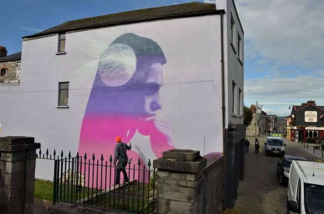 Mural by EMIC in Limerick city | Picture: Wally Cassidy