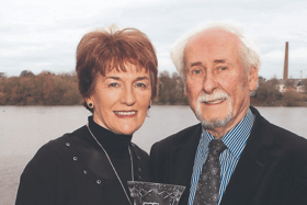 The late Paddy Brennan with his wife Geraldine | Picture: Adrian Butler