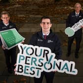 Minister of State for Gaeltacht Affairs and Sport Jack Chambers pictured alongside John Treacy and Niall Moyna