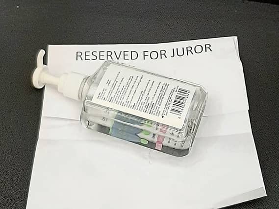 The potential juror sought to be excused from service ahead of the trial