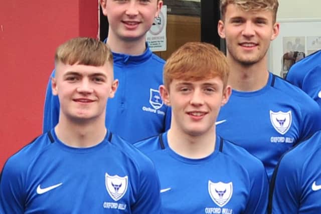 The team’s co-ordinator, Kevin Morrison, was contacted individually four years ago by Luke Crampsy, Odhran Kennedy, Oran Hamill, and Ben Wilson (pictured below) who offered their assistance when they heard that the team needed help.