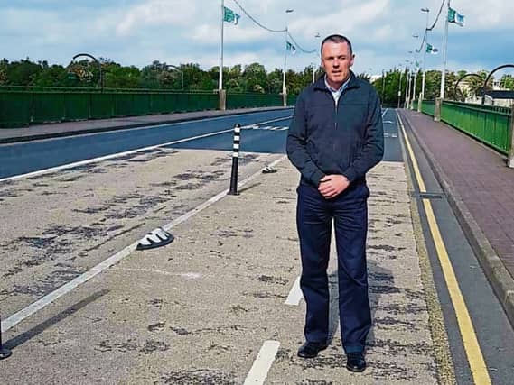 Pat O'Neill at Shannon Bridge