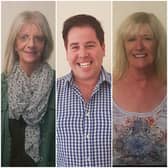 The directors of the three plays -  Margaret Rossier, Edward Hayden and Kate O'Keeffe