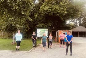 Staff of Archersrath Nursing Home in Kilkenny who are taking on a 50K challenge in the month of August