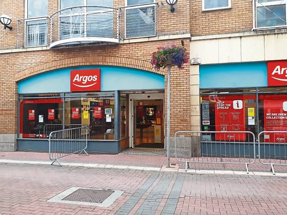 The Argos store at Cruises Street is to close in the coming weeks