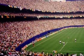 Irish goal-keeping legend Packie Bonner