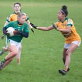 Leitrim's Mairead McCawley in action against Antrim earlier this year in the League