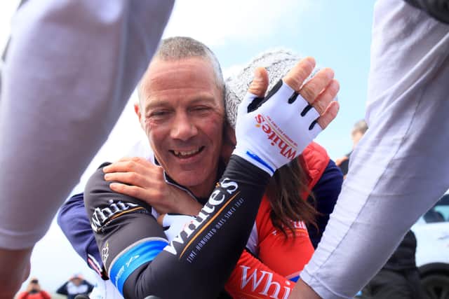 Endurance cyclist Joe Barr completed the journey in 44 hours, 15 minutes, shaving a remarkable 4 hours and 23 minutes of his previous world record set in 2017.