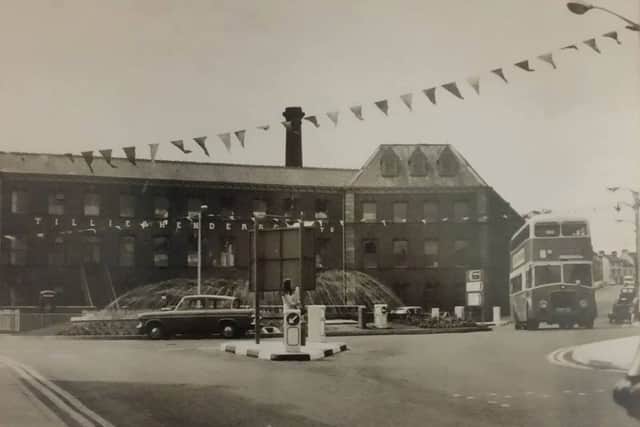 At that time this shirt factory (below) was the largest of its kind in the world.