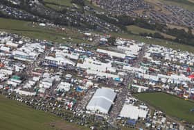 The site of the 88th National Ploughing Championships in Ballintrane, Fenagh, Co Carlow