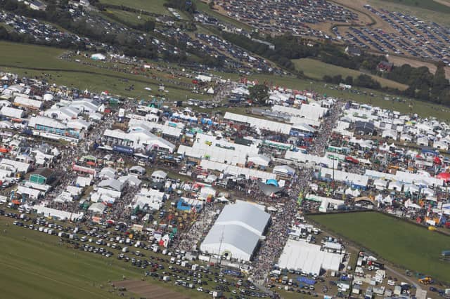 The site of the 88th National Ploughing Championships in Ballintrane, Fenagh, Co Carlow