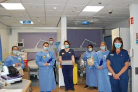 Nursing staff in Portlaoise hospital during the Covid-19 outbreak