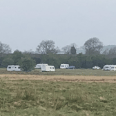 The third encampment appeared in the past 48 hours