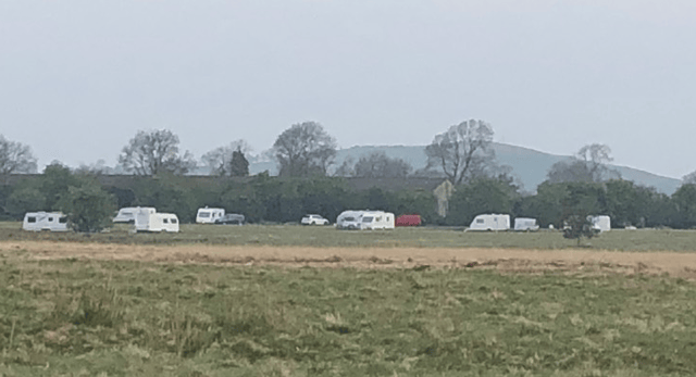 The third encampment appeared in the past 48 hours