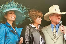 Little did I think watching Dallas all those years ago that I would get to meet two of the show's biggest stars, Larry Hagman AKA JR Ewing and Linda Gray AKA Sue Ellen