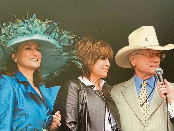 Little did I think watching Dallas all those years ago that I would get to meet two of the show's biggest stars, Larry Hagman AKA JR Ewing and Linda Gray AKA Sue Ellen