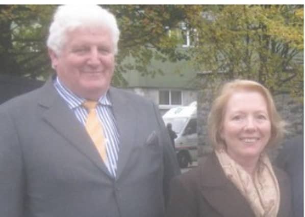 The late Pierce Duggan pictured with his wife Joan