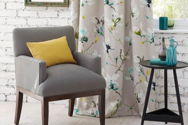 If your planning to update an existing sofa you could consider upholstering it in an emerald green velvet fabric or a fun spring floral fabric like our Saphira fabric. Alternatively, if you looking to purchase a new sofa then the Harper green velvet sofa is a good choice from EZ Living, Naas.