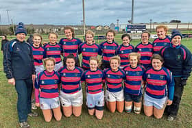 Fethard U18 Girls Rugby team that started their cup campaign off with an away win against the Cork-Youghal combination team from Highfield, Kinsale, Midleton and Youghal