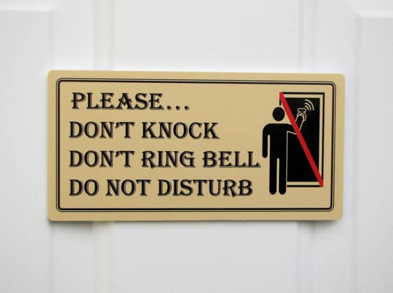 The election canvassers are out and they do not care if you spent an hour putting your baby to bed, they will ring your doorbell, so be prepared for strangers at the door!