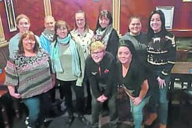 Sister Act, just one of the acts taking part in the Full Monty Show in aid of the Ollie Cox Injury Fund on February 14