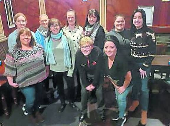 Sister Act, just one of the acts taking part in the Full Monty Show in aid of the Ollie Cox Injury Fund on February 14