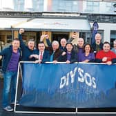 A group at the launch of the DIY SOS at Annacotty | Picture: Adrian Butler
