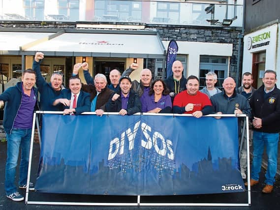 A group at the launch of the DIY SOS at Annacotty | Picture: Adrian Butler