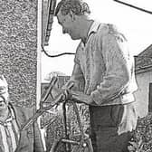 What kind of reception will general election candidates get at your door? Pictured is Jim Kemmy canvassing in Limerick City in June 1989