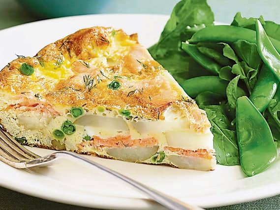 Frittata is a very versatile, easy and tasty last minute dish that only takes moments to make