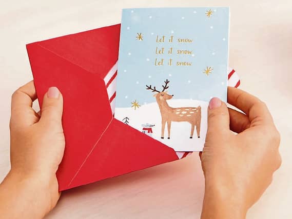 Patricia fears that the tradition of sending personalised Christmas cards will die out