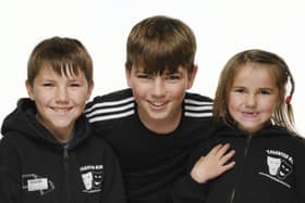 Brothers Phonsie, Tighe and Eliza Wardell from Dunlavin, all three are students of Talented Kids, and each feature in upcoming major productions