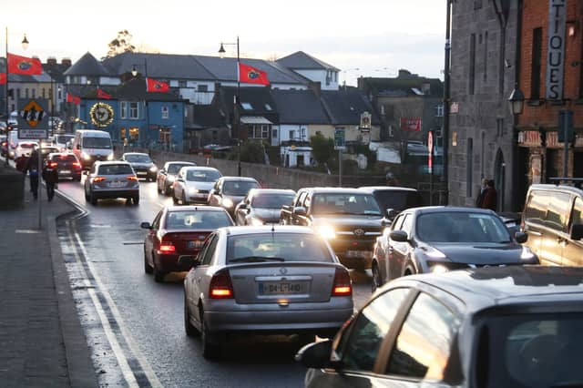 Scene of the incident at Thomond Bridge, which had cleared up at 4.30pm | Picture: Adrian Butler