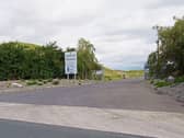 The entrance to the Kerdiffstown site