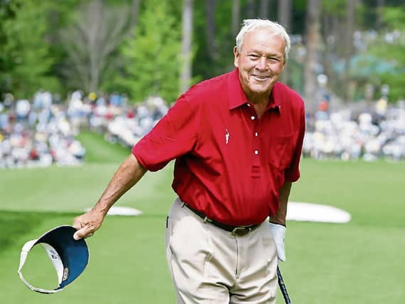 Do you want to play like Arnold Palmer? Then get some mental practice in