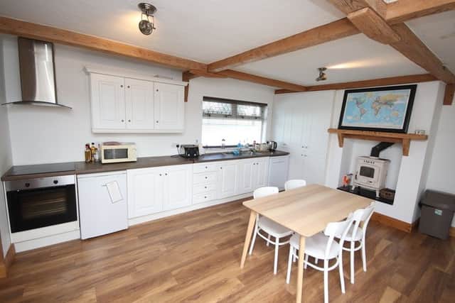 This property benefits spacious accommodation inside extending to c.111 sq.mt. which briefly consists of entrance hallway, 3 double bedrooms, bathroom, kitchen and open plan sitting room. Outside to front and side is a garden with separate vehicular access. with obvious extending potential (S.T.P.P.) and has its own independent vehicular access.