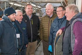 At a Teagasc / Animal Health Ireland (AHI) CellCheck on farm event supported by Tipperary Co-op on the farm of Peter Hughes and Paul Maguire, Carron, Tipperary Town, speakers Paul Maguire, host; Jimmy