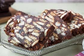 Rich tea or digestive biscuits are traditionally used in biscuit cake, but Gingergirl suggests using gingernuts or amaretti biscuits for a different taste