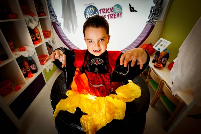 Trick or treat and help raise funds for Temple Street!
