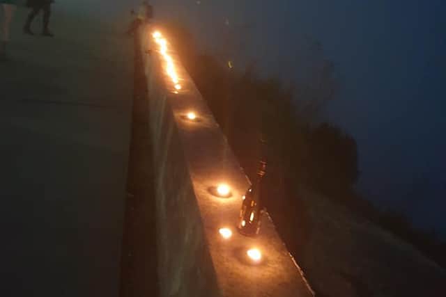 Walking 18-29kms a day would be challenging even to seasoned walkers but, Janet said, with Vaseline applied every morning before the socks went on, she encountered no blisters. The camaraderie among the walkers was great, each supporting one another.