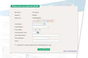 The scam asks you to enter your bank details