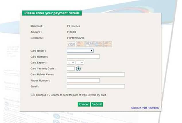 The scam asks you to enter your bank details